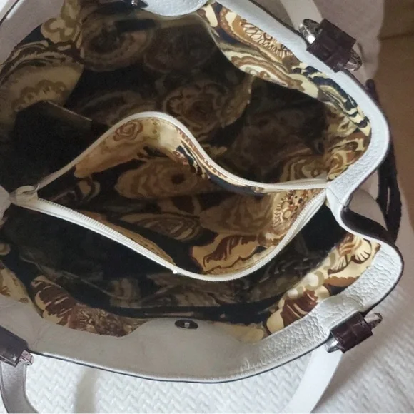 Brighton Erma Croc Embossed Trim Bag - Picture 9 of 9